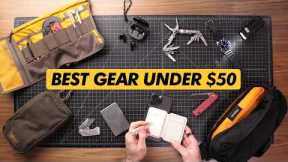 10 UNBEATABLE Daily Carry Items under $50