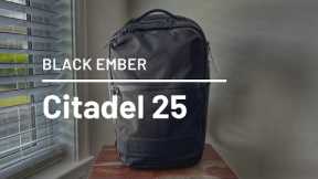 Black Ember Citadel R3 (25L) Review - WEATHER RESISTANT Tech Backpack