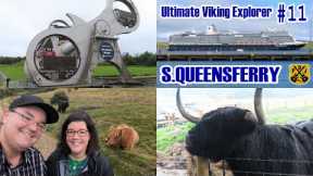 S.Queensferry (Scotland), Swanston Farm Cows, Falkirk Wheel Boat Tour - HAL Ultimate Viking Explorer