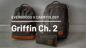 Evergoods x Carryology Griffin Ch. 2 First Look! Civic Book Bag (CBB22), CTB26, CAP1