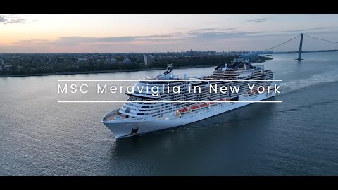 Exclusive Video Preview of MSC Meraviglia - New York’s Newest Cruise Ship