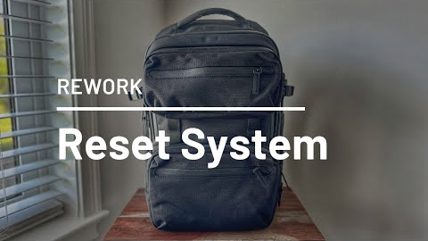 BIGGEST Surprise of the year! Rework Reset System (22L Backpack and Modular Tech Pouches) Review