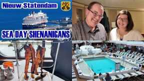 Sea Day Shenanigans, Icebergs, Pinnacle Grill, Class Act Show, Final Thoughts! - HAL Nieuw Statendam