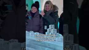 Would you step inside this epic igloo hotel? #norway  #arctic #excursion  #igloohotel  #icehotel