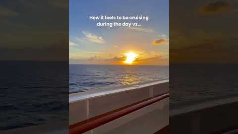 Anyone else get just a little bit freaked out at night? 😅 #cruise #cruiselife #cruising #travel