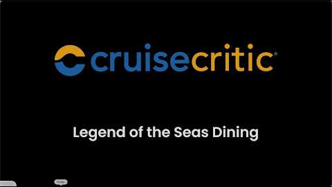 These Are the NEW Restaurants on Royal Caribbean's Legend of the Seas
