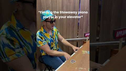 When You Stumble Upon Royal Caribbean's Stowaway Piano Player
