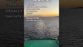 What’s Free on a Cruise (And What Isn’t) #shorts